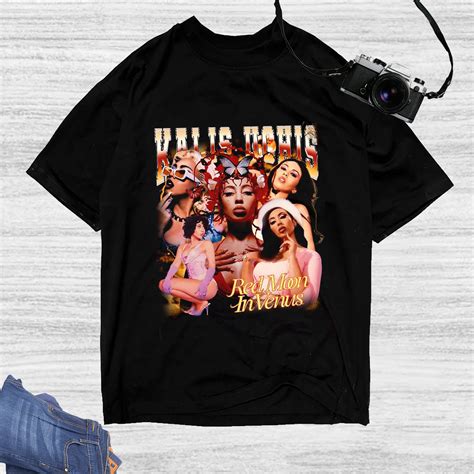 Kali World Tour 2023 Merch Kali Uchis Red Moon In Venus Tour Shirt
