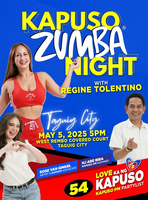Love - Mga #Kapuso tara sa KAPUSO-PM Zumba Night kasama si Ms. Regine
