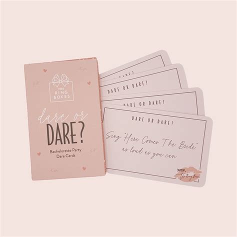TRBs DARE Card Game Set – The Ring Boxes