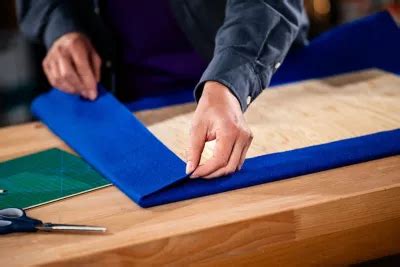Gluing fabric to wood: Spray adhesive is your best choice