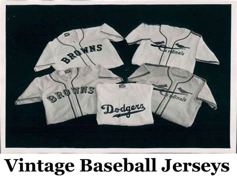 Vintage Baseball Jerseys