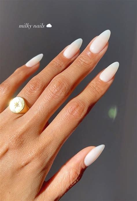 35 Simple nail art to inspire you | Wedding nails, Stylish nails, White ...