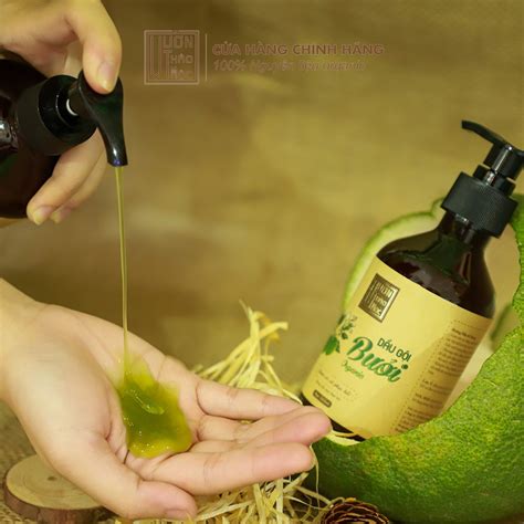 Dầu gội bưởi VƯỜN THẢO MỘC ORGANIC dưỡng tóc chắc khoẻ chiết xuất từ ...