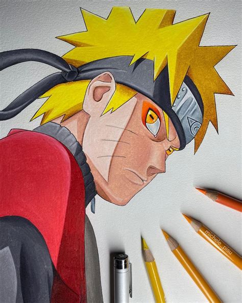 draw naruto sage mode