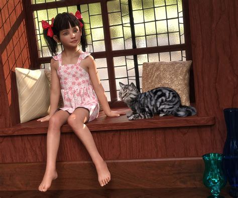 Trixie 2 3D Render, Digital Art by Ghatanothoa