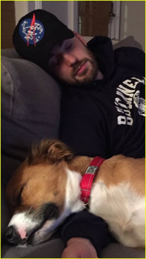 Chris Evans & Dog Dodger Reunite After 10 Weeks Apart in Cute Video - Watch Now!: Photo 3949829 ...