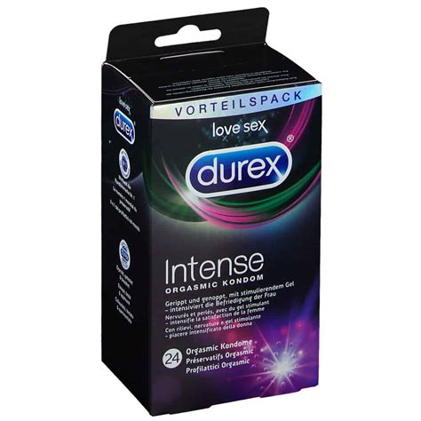 Prezervative Durex Intense Orgasmic, 24 bucati - EdShop.ro
