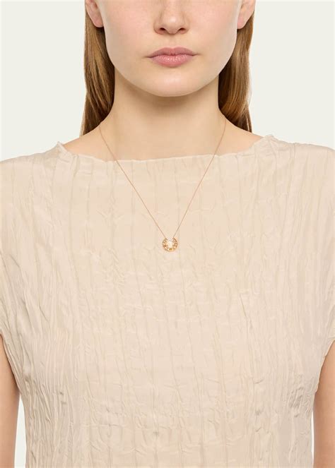JOLLY BIJOU 14k Rose Gold Moon Necklace - Bergdorf Goodman