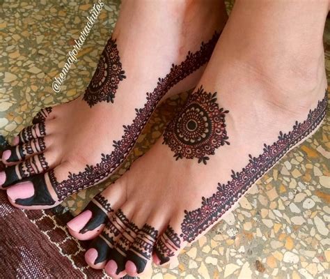 pin  nadia rashid hafeez  mehndi legs mehndi design simple