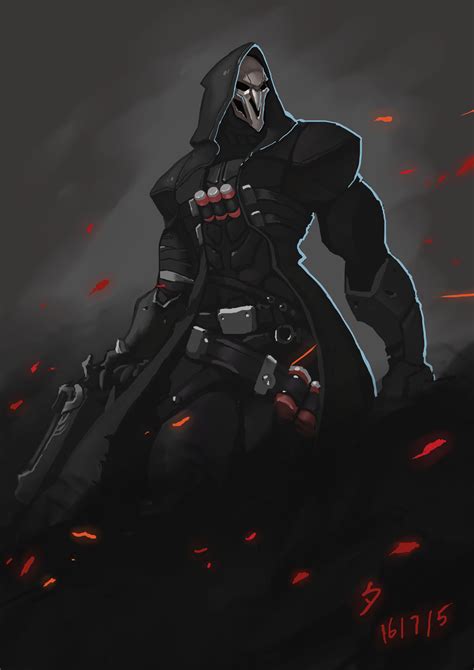 Reaper (Overwatch) Image by TspQgc0pisPjbJ9 #2666081 - Zerochan Anime