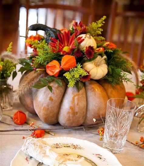 Easy Thanksgiving table centerpieces: 8 DIY inspirational and budget ...