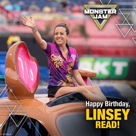 Monster Jam - Join us in wishing Linsey Read a very Happy Birthday! 🎉 #