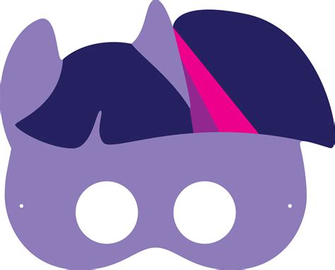 My Little Pony Mask Template Free - Free Templates Printable