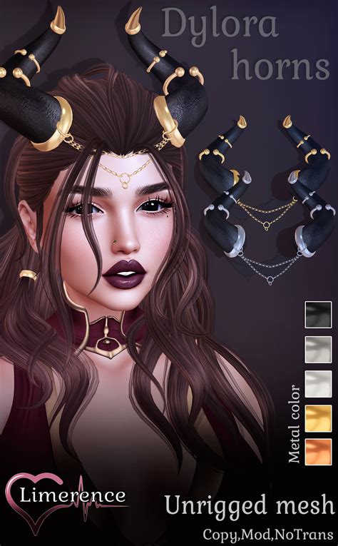 Limerence: {Limerence} Dylora hair&horns special for Encнanтмenт