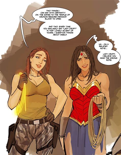 Lara Croft X Wonder Woman - 58+ Koleksi Gambar