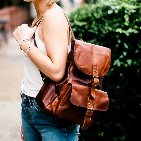 Leather Bags For College Students | Totes, Backpacks, Messengers ...