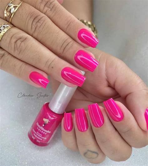 Fotos De Unhas Rosa - 20 Fotos de Unhas Rosa Encantadoras que vão te fazer se Apaixonar ...