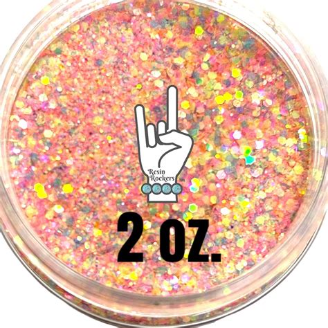 bubble gum glow sparkle rainbow glow   dark pixie  poxy medium