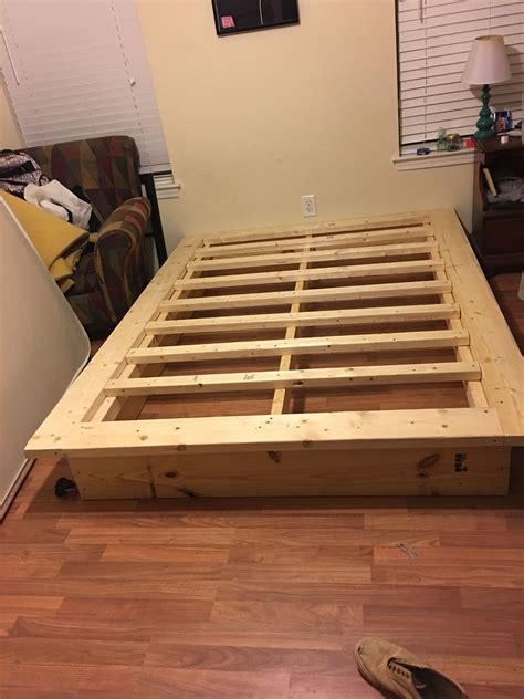 Simple Homemade Bed Frame