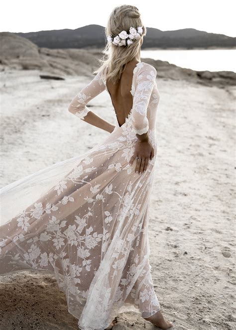Gypsy style wedding dress 60 photos - Astyledwedding.com