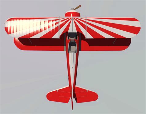 Praise for the Wicked: Stearman Biplane model