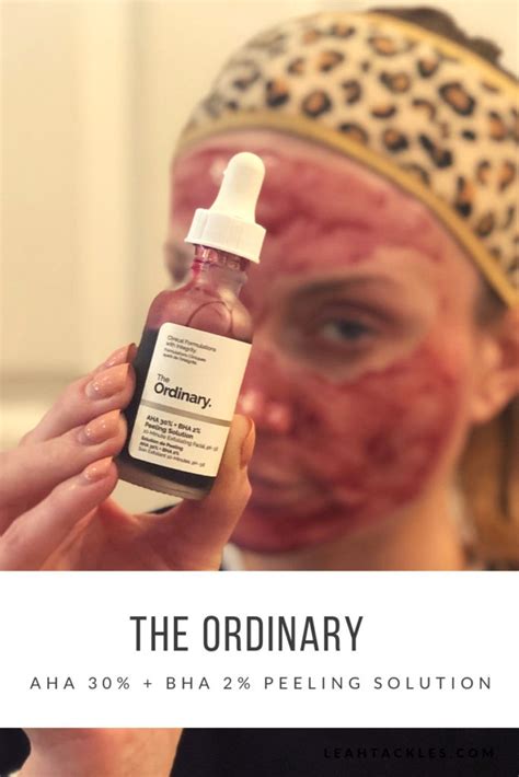 THE ORDINARY AHA 30% + BHA 2% Peeling Solution