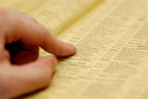 phone book stock photo image  telephone search call