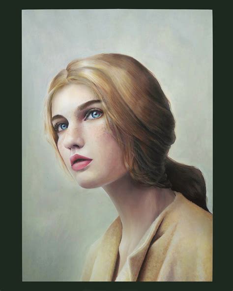 ArtStation - Portrait (acrylic painting)