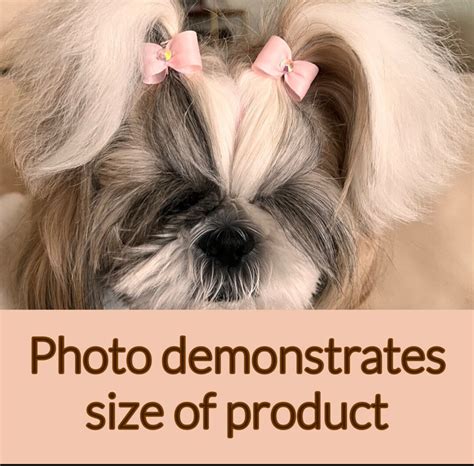 mm basic top knot bows  dogs etsy