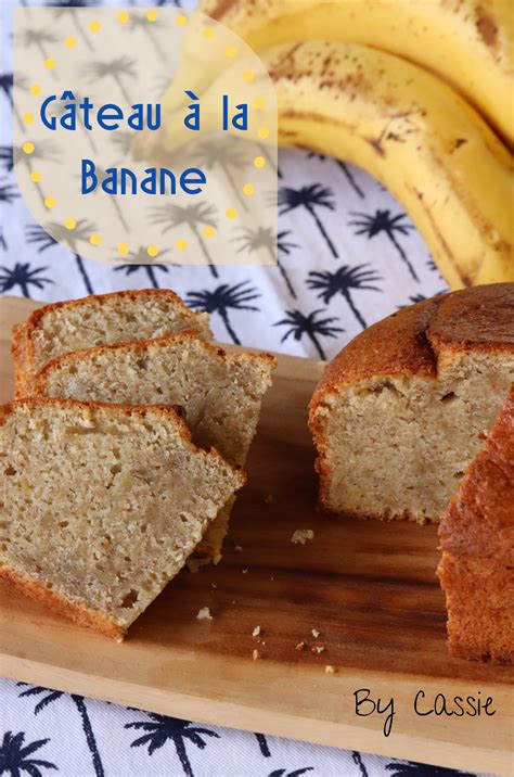 La recette hyper simple du GÂTEAU À LA BANANE