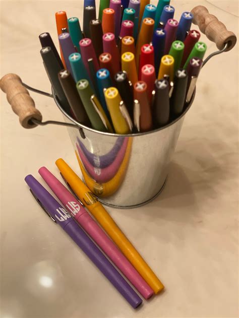 Monogrammed Flair Pens | Flair Pens | Customized Pens | Papermate Flair ...