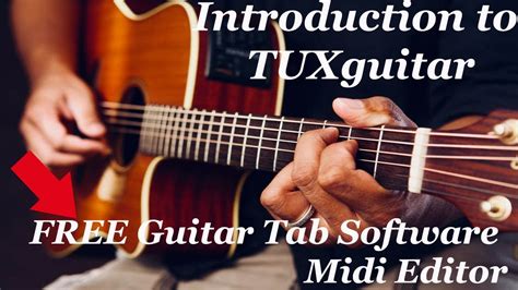 Introduction to TUXguitar Free Guitar Tab Software/Midi Editor - YouTube