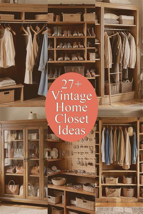Vintage Home Organization Examples