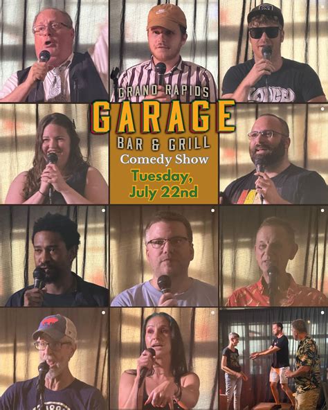Garage Bar Comedy Night | Grand Rapids MI
