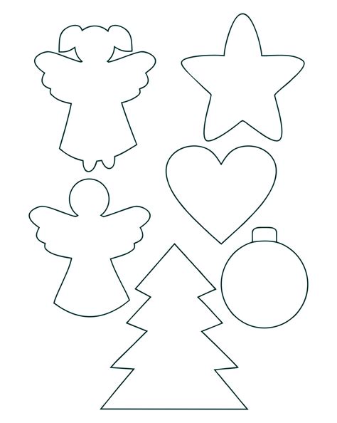 Christmas Star Ornaments - 10 Free PDF Printables | Printablee | Planta