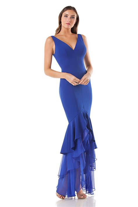 Sapphire gown by CMV at Mirellas.ca | Stylish formal dresses, Dress