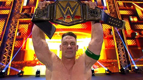 title wins  royal rumbles john cenas wwe career milestones