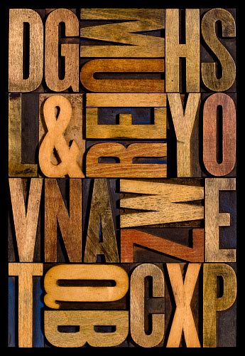 alphabet wood letters vertical stock photo  image  istock
