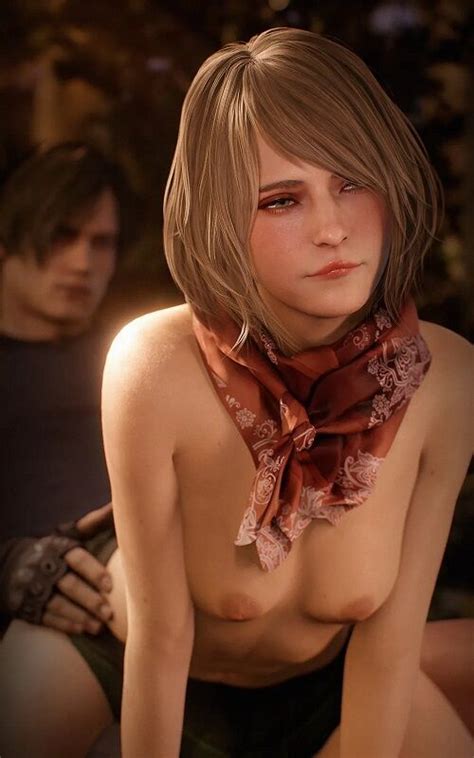 バイオハザード RE:4 レオンとアシュリーがフェラチオやセックスしてる3D画像 : やみなべエロ画像