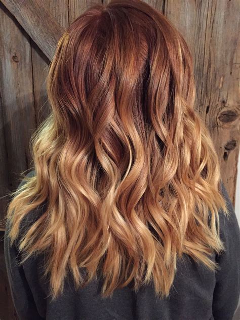 45 HQ Images Ombre Hair Auburn To Blonde : 20 Pretty Hair Highlights ...