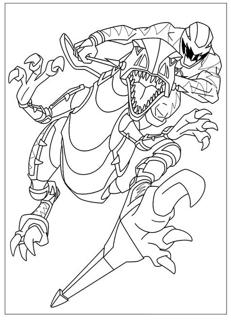 50+ Desenhos de Power Rangers para colorir - Dicas Práticas