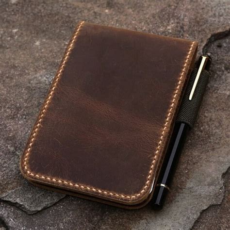 Leather Notepad - Etsy