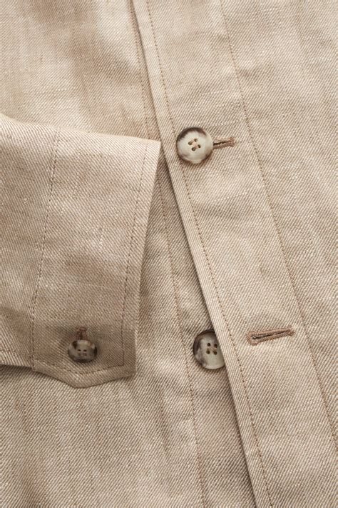GIAMPAOLO Leinen Sakko beige | BRAUN Hamburg