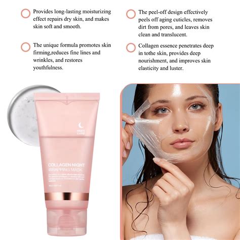 Collagen Night Wrapping Mask Elasticity & Hydration Care,Collagen Mask