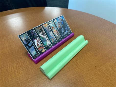 adjustable sliding card holder  tcg games etsy