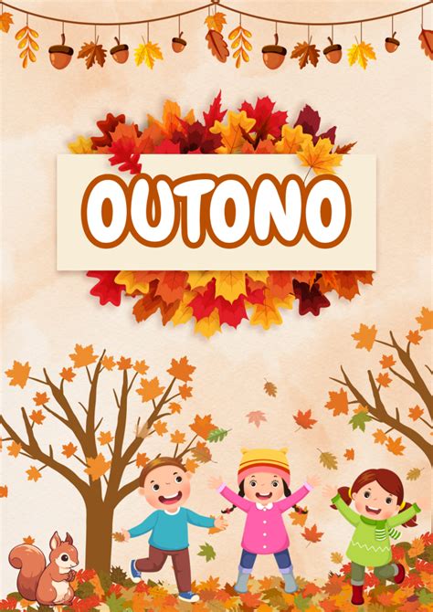 História Sobre O Outono Para Educação Infantil Pdf - Lapbook para trabalhar o outono na educação infantil - Educador