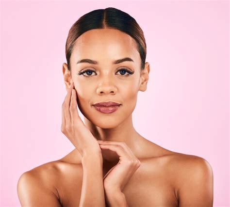 premium photo skincare makeup  portrait  woman  facial