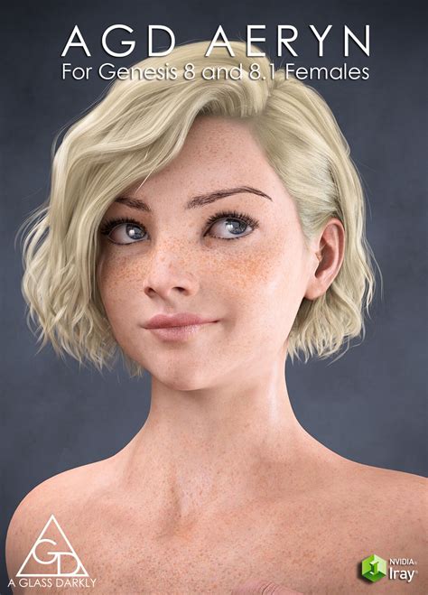 AGD Aeryn for G8/8.1F - Daz Content by aglassdarkly