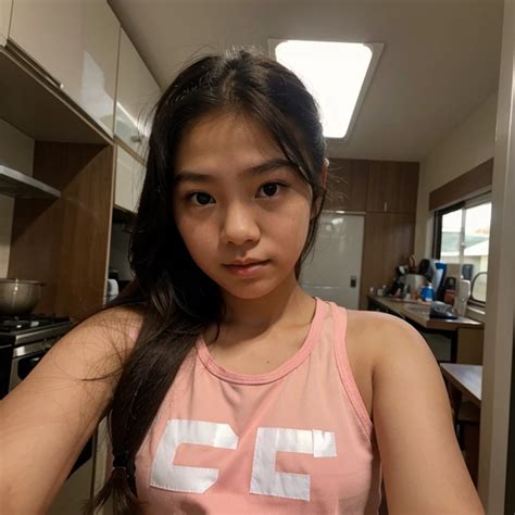 year  girlpinay girl selfie seaart ai