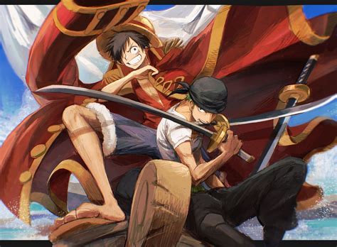 One Piece Luffy And Zoro Wallpaper Roronoa Zoro Wallpaper 4K, One
